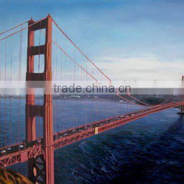 Good quality bridge oil painting