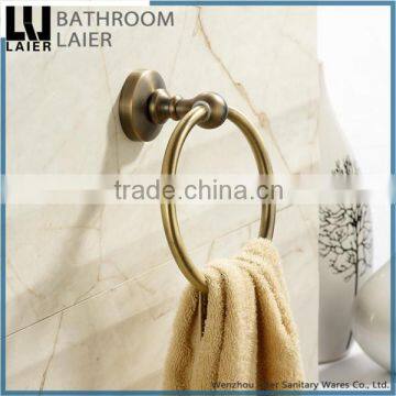 Sleek Manufactured Goods Of Taiwan Zinc Alloy Antique Bronze Finishing Bathroom Accessories Wall Mounted Towel Ring