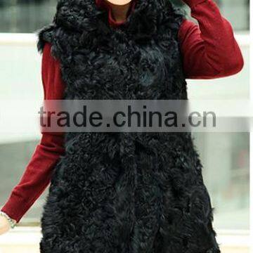 12002 fashion winter sheep fur vest