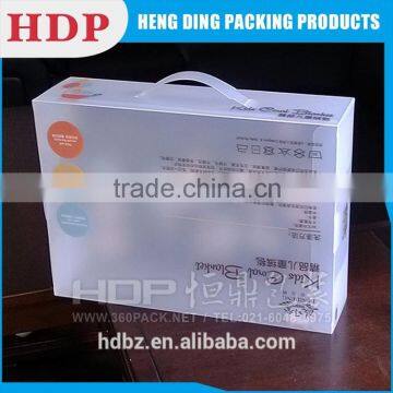 Logo Printed Blanket Packaging Box With Handle photo-2