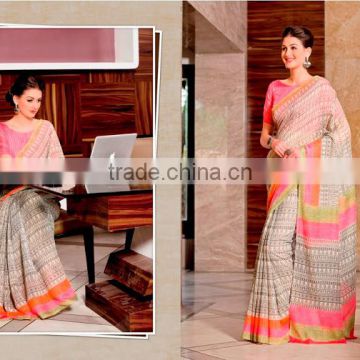 Buy Print Work Casual Saree