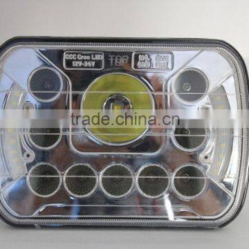 China Factory Hot Selling 5x7 Headlight in USA Market,7inch Led Work Light for Truck photo-2