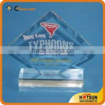 Beautiful Crystal Acrylic Award Display For Activity