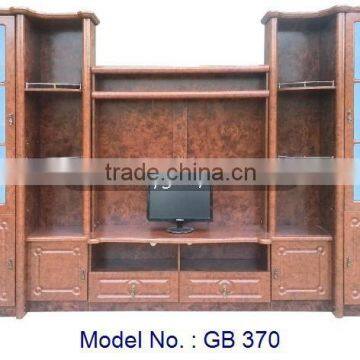 New Models TV Cabinet MDF Furniture With Showcase, tv hall cabinet living room furniture designs, lcd tv cabinet design, tv unit