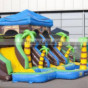 Jumpfun Inflatable Water Slide JFIS-1211 Inflatable Water Park Kids Inflatable Wet Slide