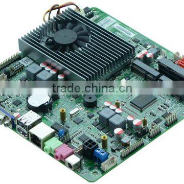 x86 embedded motherboard I7 motherboard with lvds Support Intel Intel The fourth generation Haswell_U/I7-4510U/2.0GHz