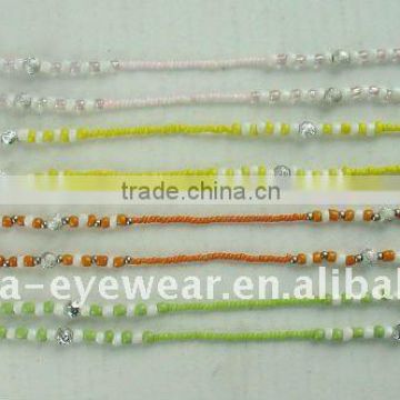 Eyeglasses beads cords