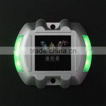 Factory Price Aluminum Road Markers 3M Reflective Green Led Road Stud photo-2