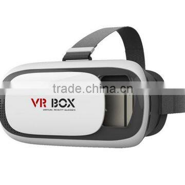 3D Virtual Reality Glasses Mini VR Box Remote for Cell Phones