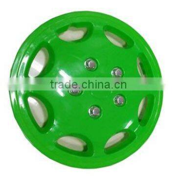 virgin ABS 13inch green replacement car wheel covers