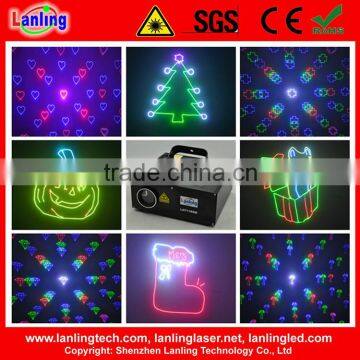 420mW RGB 10kpss 2-in-1 3D ILDA Animation Laser Light