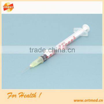 high quality reasonable price 1ml tuberculin syringe
