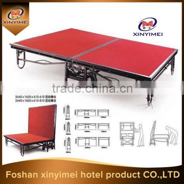 folding portable mobile stage on sale