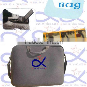 Neoprene waterproof laptop bag with strap