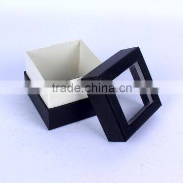 Custom Cheap Window Jewelry Packaging Box With Lid photo-5