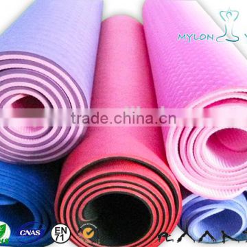 2016 new product 100% eco-friendly anti-slip comfortable tpe yoga mat