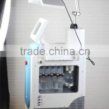 New Designed 6 in 1salon Use LED Pdt Cold Light System Oxygen Injection Hydro-dermabration Skin Scrubber Machine photo-3
