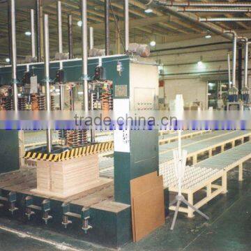 wood press machine