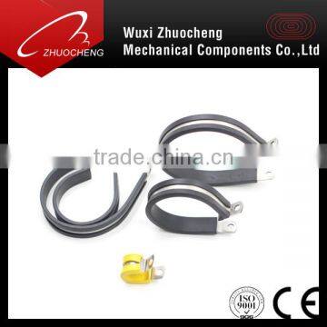 R type P type U type hanging rubber strip hpse clamps