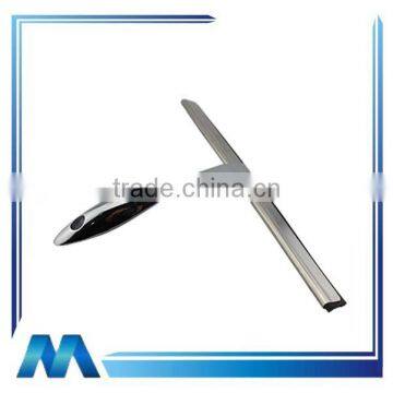 stainless steel window squeegee with rubber blade