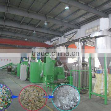 PET bottle recycling washing line