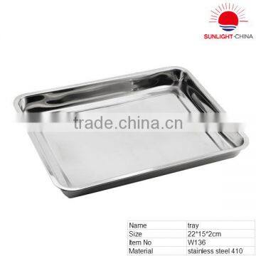 Stainless Steel Squar Tray