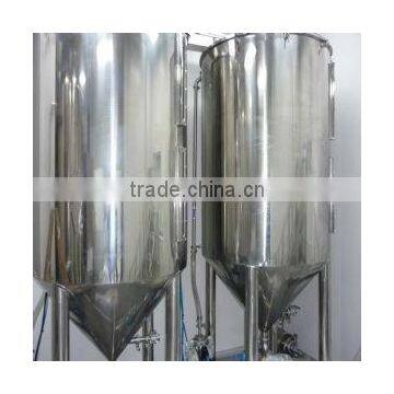 stainless steel tank with conical bottom