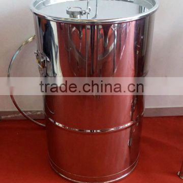 Customizing perforated stainless steel drumwith clamp lid/200L-500L Drum