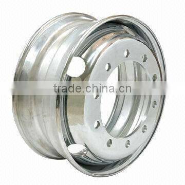 Golden Chrome Front Wheel Rim 22.5*7.50with Excellent Design