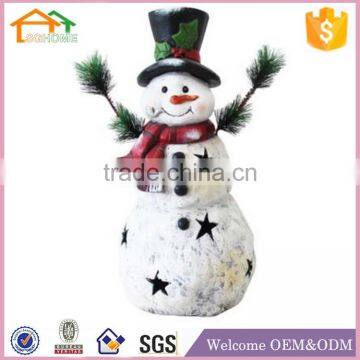 Factory Custom made best home decoration gift polyresin resin outdoor christmas decorations