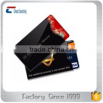 Protective Protecting Case for Credit Cards in Your Wallet RFID Blocing ID Sleeve photo-3