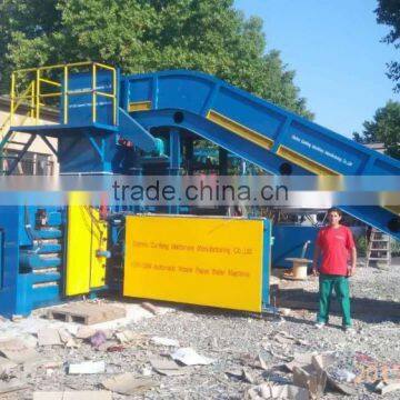 Automatic Corrugated Carton Baler/carton Compactor Machine/carton Compress Baler photo-3