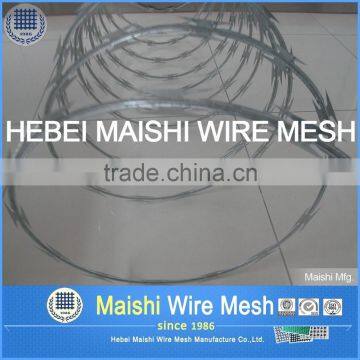 Hot Diped Galvanized Razor Barbed Wire (z)/Prison Barbed Wire photo-4