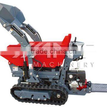 BY800 Mini Garden Loader Agriculture Power Barrow With Front Forklift photo-4