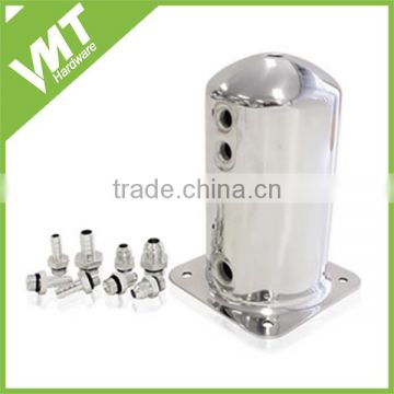 VMT shenzhen factory car oil 1.5L round aluminum fuel tank