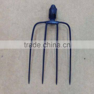 Steel Fork Head F104 With Four Teeth