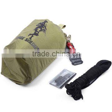 Free Soldier Camping Tent Multifunctional Outdoor Double Layer 4 Season Anti-UV Sun Shelter Tent for Hiking Camping and Beach photo-6