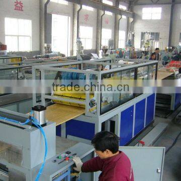 Plastic Extrusion 900mm Wide WPC PVC Door Making Machine for Sales photo-6