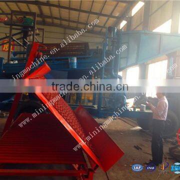 Large Capacity High Efficient KD Series Alluvial Gold Trommel for Sale photo-2