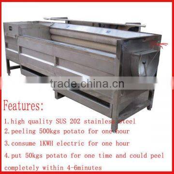 industrial electric taro peeler for school canteen