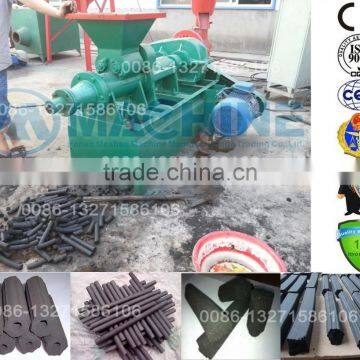 Energy saving economical coal and charcoal extruder machine