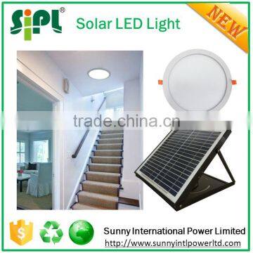 New Version of Skylight!15 Watt Solar Panel Powered High Quality SMD2835 LED Panel Lamp Ceiling Light photo-2