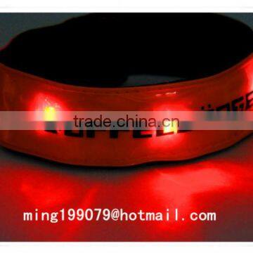 manufacturer Promotinal LED Light Reflective Safety Arm Band