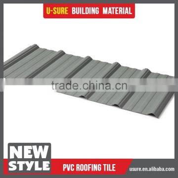 Raw Material Used for Construction Corrugated Fireproof Plastic Roofing Material photo-3
