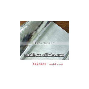 woven fabric laminated aluminium foil