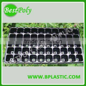 Hot Selling Plastic Nursery Tray Plant Tray With 128 Holes photo-2