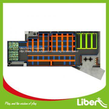 Customized Indoor Trampoline Location With Foampit photo-3