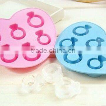 Cute Food grade silicone ice tray silicone ice cube tray