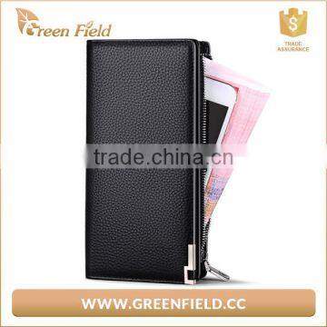 Fashion RFID Blocking Water Resistant Leather Card Wallet photo-4