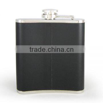 2016 New Leather Wine Bottle, 304 Hip Flask Stainless Steel Hip Flask photo-2